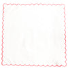 SCALLOPED NAPKIN CERISE