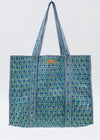 TOTE BAG BLUEBELLE - India Ink Home Decor