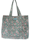TOTE BAG FLORA - India Ink Home Decor