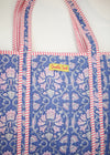 TOTE BAG CRIMSON MONSOON - India Ink Home Decor