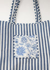TOTE BAG LOTUS BREEZE - India Ink Home Decor