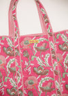 TOTE BAG PINK RANGOLI BLOOM