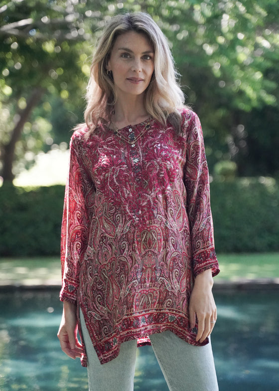 TUNIC PAISLEY TANGO