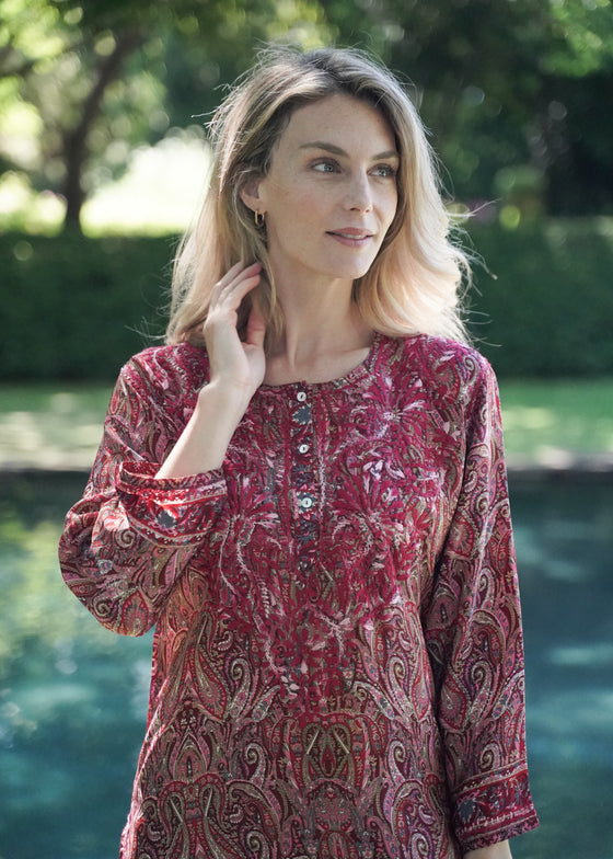 TUNIC PAISLEY TANGO