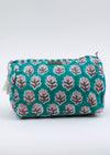 TOILETRY BAG TURQ TULIP