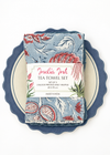 TEA TOWEL SET BLUEBELL