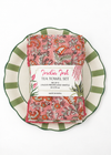 TEA TOWEL SET ROSE