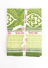 TABLECLOTH MEDALLION GREEN