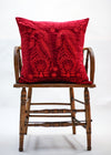 VELVET ENCHANTED PAISLEY BERRY 50x50