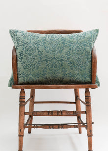  CUSHION VELVET GARDEN AQUA 40X60