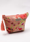 VELVET POUCH BLUSH GARDEN