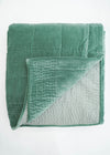 VELVET QUILT AQUAMARINE