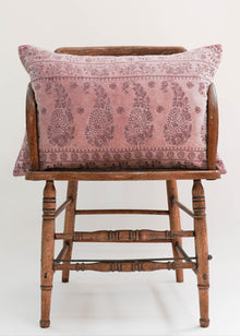  CUSHION VELVET TABET ROSE 40X60