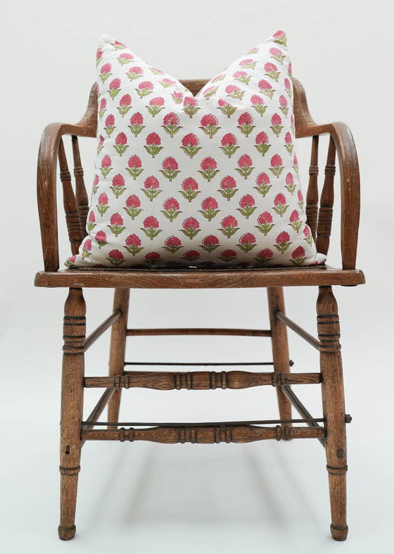 CUSHION VINTAGE MARIGOLD PINK 45X45