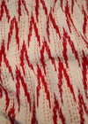KANTHA VOGUE IKAT RED - India Ink Home Decor