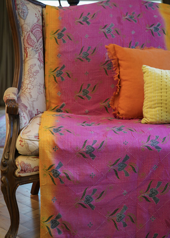 KANTHA VINTAGE PINK CITY