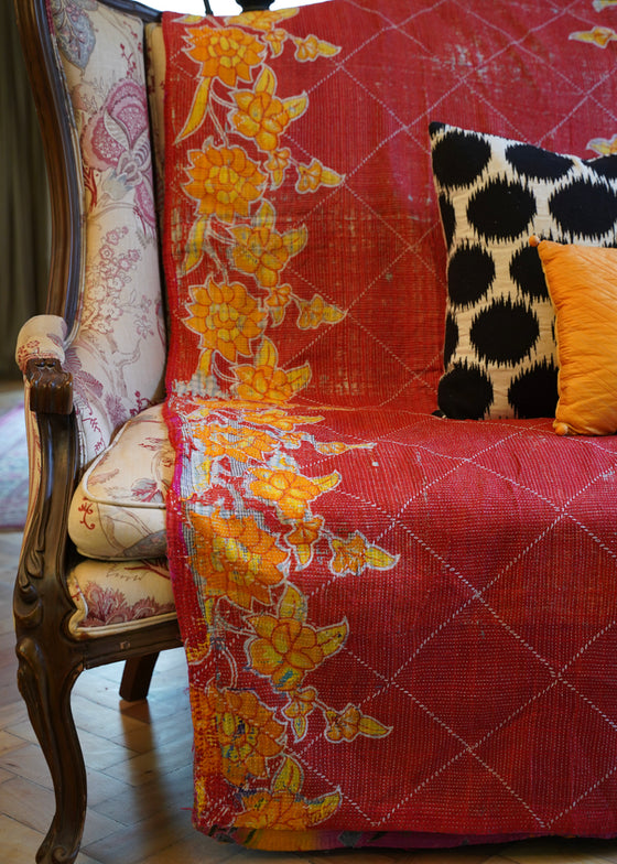 KANTHA VINTAGE PINK CITY