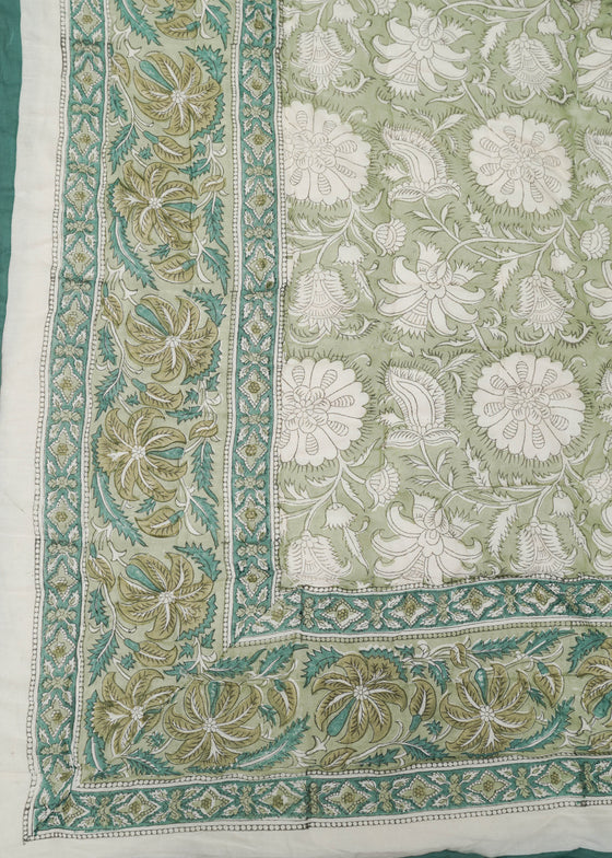 QUILT WALLFLOWER AQUA