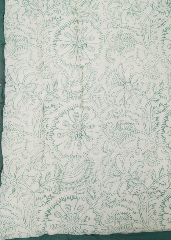 QUILT WALLFLOWER AQUA