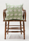 WALLFLOWER PAISLEY GREEN 45x45 - India Ink Home Decor