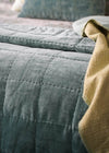 VELVET QUILT AQUAMARINE