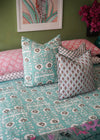 TIBET IKAT AQUA 60X60