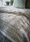 QUILT WALLFLOWER AQUA