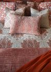 VELVET QUILT TERRACOTTA