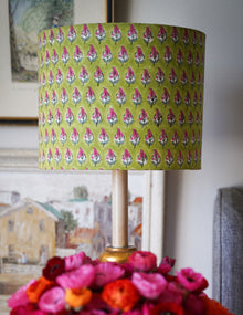  LIME GREEN FEATHER DRUM S