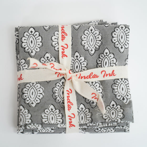 NAPKIN SET FULLARD GREY