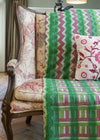 KANTHA VINTAGE ZIG ZAG - India Ink Home Decor