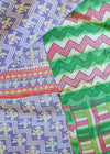 KANTHA VINTAGE ZIG ZAG - India Ink Home Decor