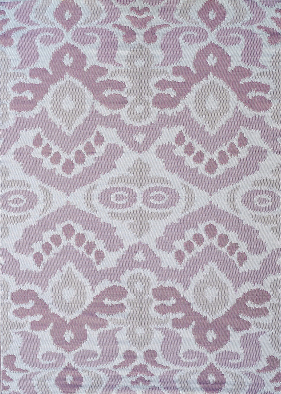 ANCIENT IKAT MAUVE LARGE