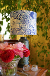 SHADE BLUE CASCADE CLASSIC DRUM S - India Ink Home Decor