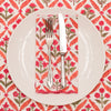 SCALLOPED NAPKIN FLOWER FORTRESS