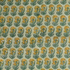 SCALLOPED NAPKIN YELLOW/GREEN FLOWER