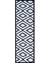 STEP WELL NAVY MEDIUM - India Ink Home Decor