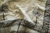 QUILTS GREY PALM - India Ink Home Decor