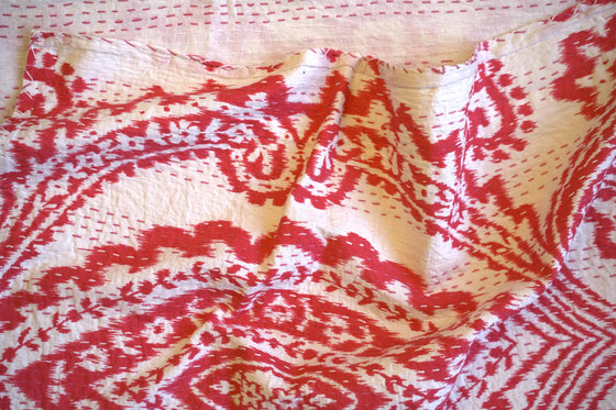 KANTHA PINK BIG IKAT