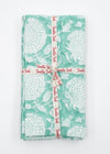 PILLOWCASE CONTRAST WALLFLOWER EMPIRE AQUA