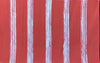 BURNT ORANGE STRIPE LARGE 180 x 270cm