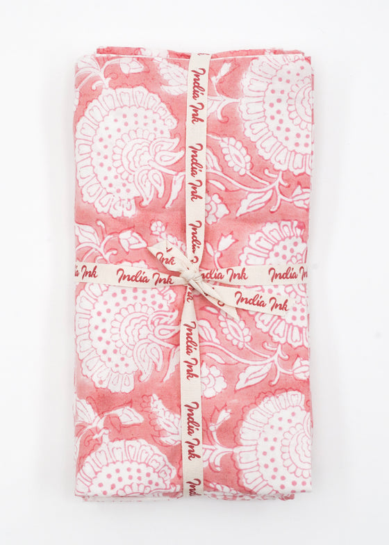 PILLOWCASE CONTRAST WALLFLOWER EMPIRE PINK