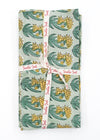 PILLOWCASE YELLOW/GREEN FLOWER
