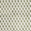 SCALLOPED NAPKIN DAISY BUTI GREEN - India Ink Home Decor