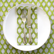  NAPKIN SET FULLARD GREEN