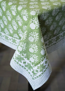  TABLECLOTH GREEN SPRIG