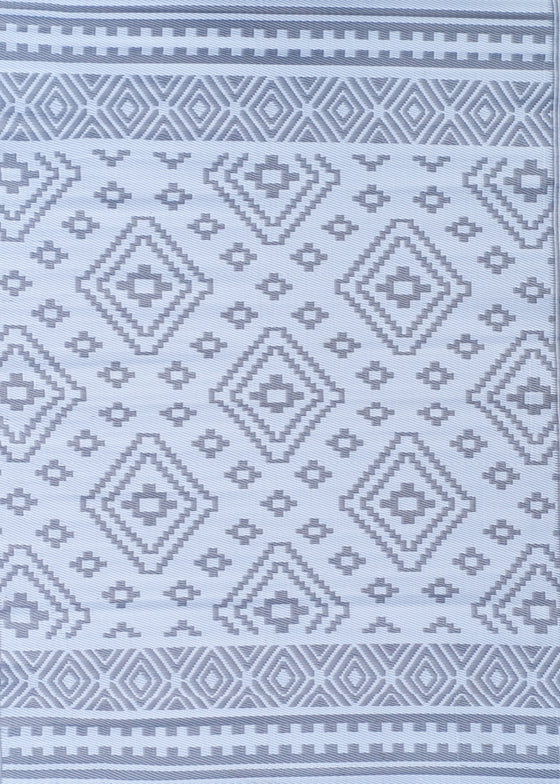 GREY AFGHAN 150x200 - India Ink Home Decor