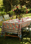 TABLECLOTH FRENCH FLORAL GARDEN