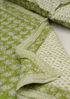 QUILT GREEN EMPIRE BLOCK