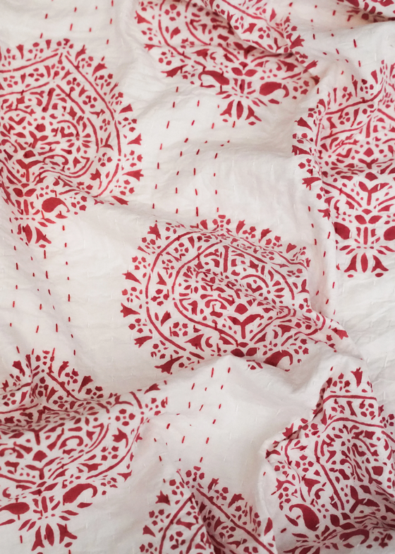 KANTHA RED KING SPADE